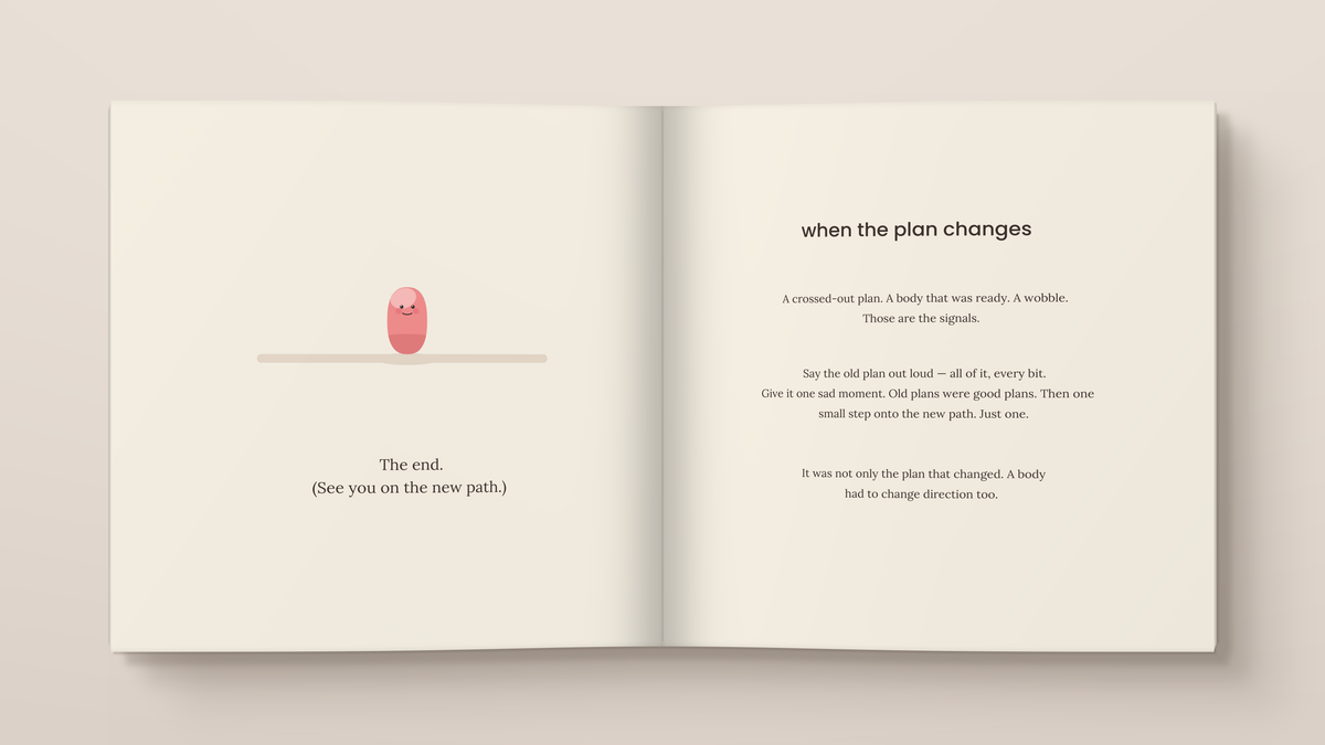 When the Plan Changes: inside pages. A Little Signals story for children.