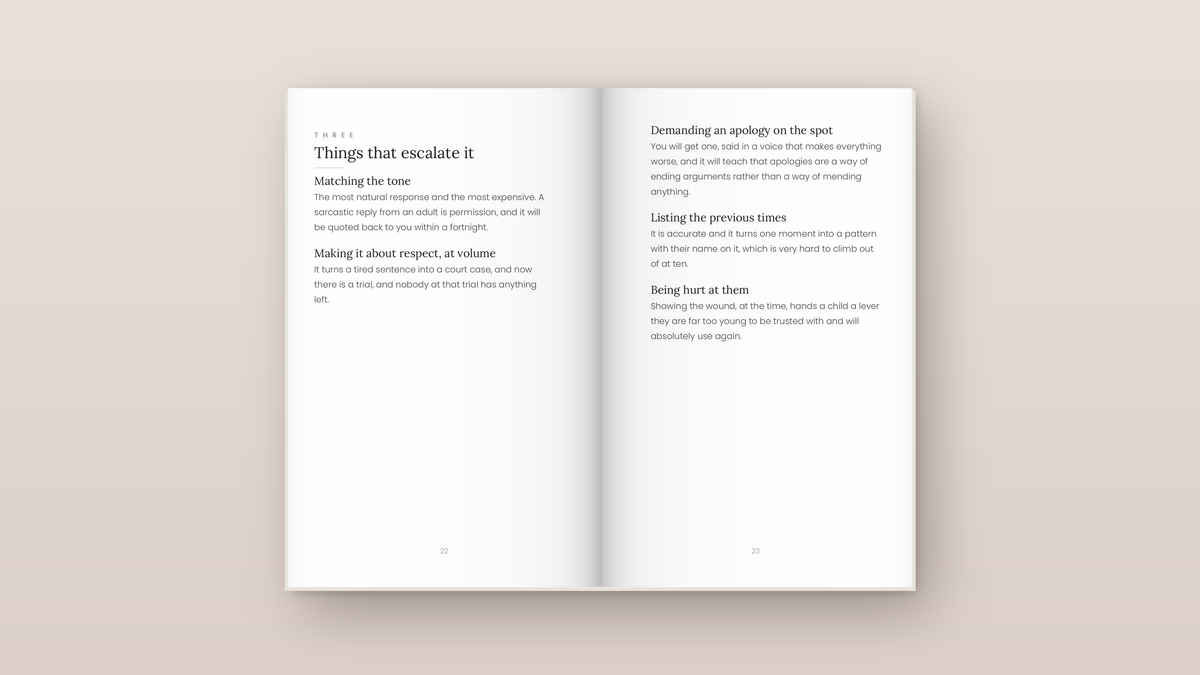 When the Words Turn Sharp: inside pages. Everyday Signals, ages 8 to 12.