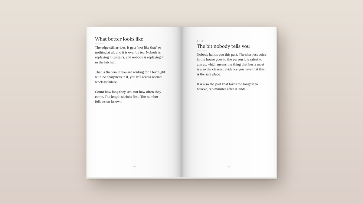 When the Words Turn Sharp: inside pages. Everyday Signals, ages 8 to 12.