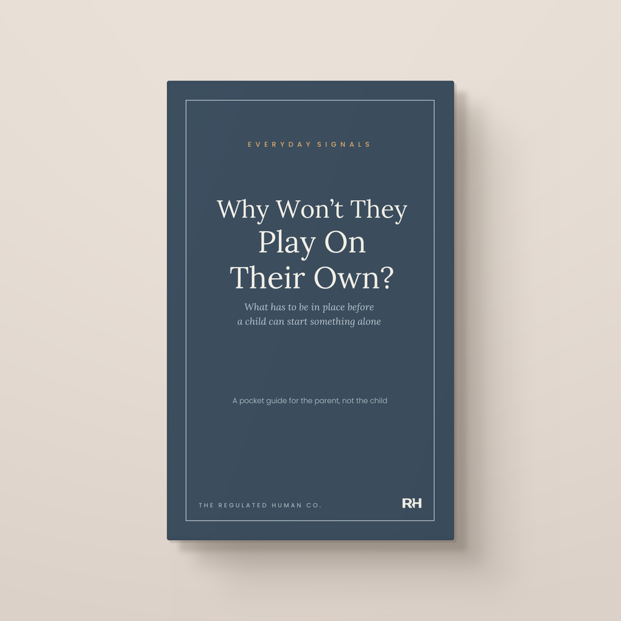 Why Won't They Play On Their Own?: What has to be in place before a child can be alone